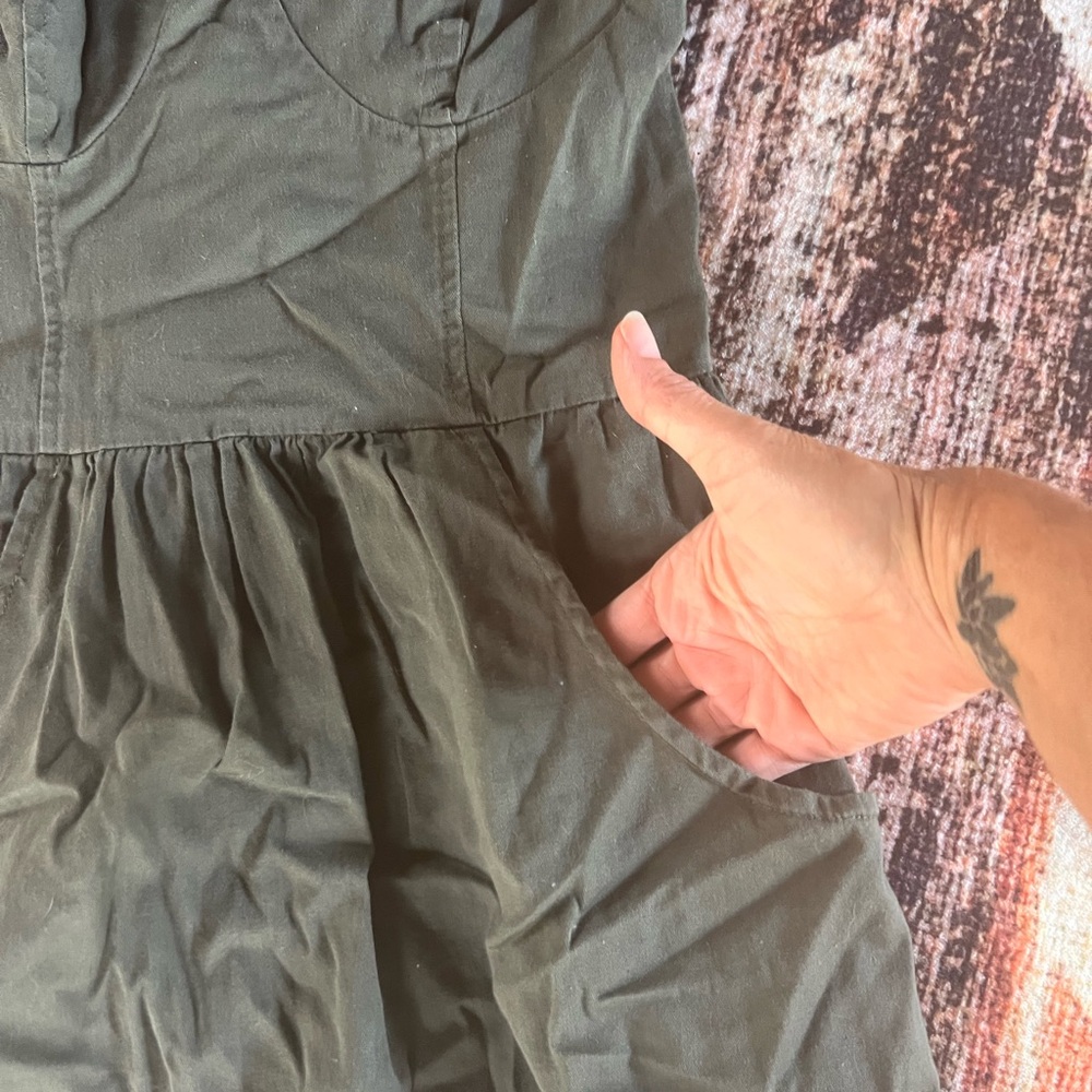 Mossimo Supply Co. Olive Green dress